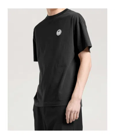 Palm Angels Palm Tree Regular T-shirt In Black