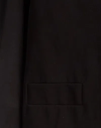 Max Mara Solid Color Jackets In Black