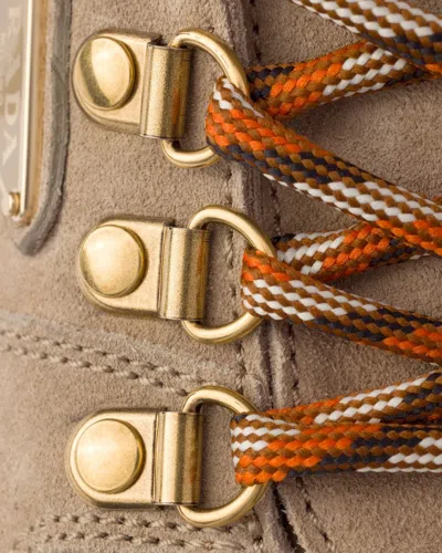 Prada Shearling-lined Suede Booties In Brown