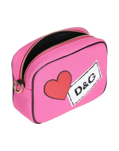 Dolce & Gabbana Compact Camera Bag In Pink