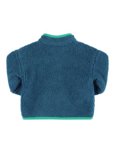 Stella Mccartney Poly Teddy Jacket In Blue