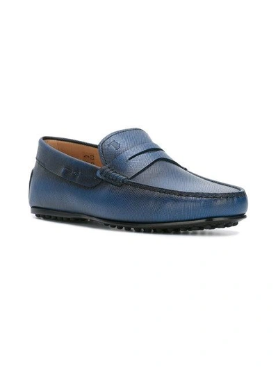 Shop Tod's Logo Loafers
