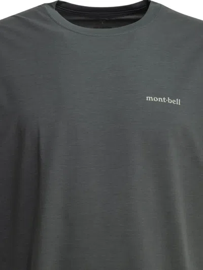 Montbell Logo-print T-shirt In Gray