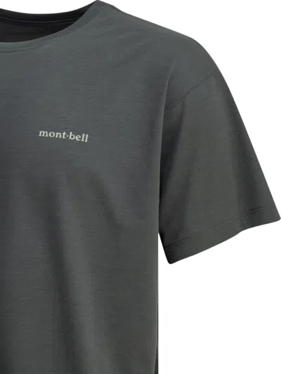 Montbell Logo-print T-shirt In Gray