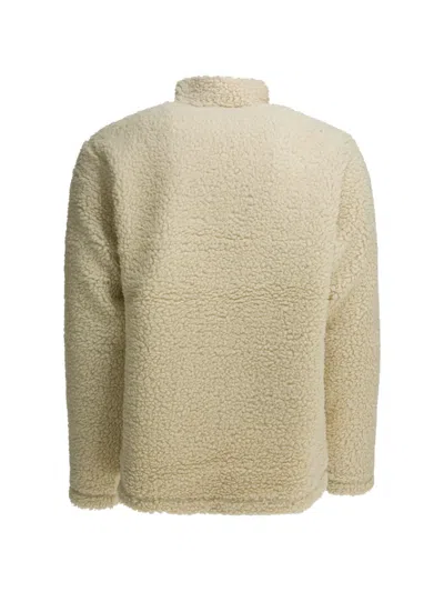 Montbell Climaplus Shearling Jacket In Neutral