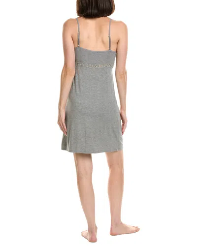 Natori Feathers Essentials Chemise In Grey