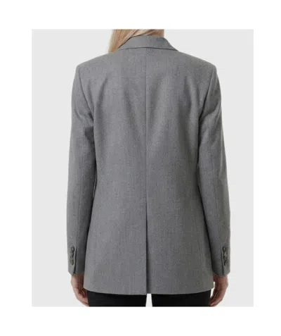 Tagliatore Jasmine Double-breasted Buttoned Jacket In Gray
