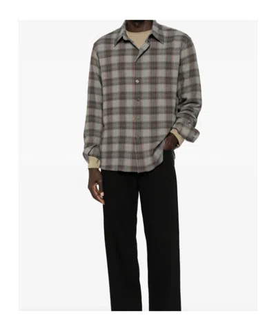 Sunflower Studio Checked-pattern Shirt In Brown