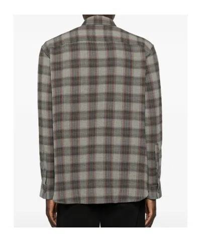Sunflower Studio Checked-pattern Shirt In Brown