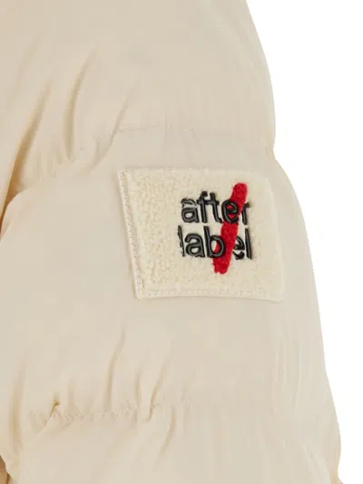 After Label Padded Single-breasted Coat In Neutral