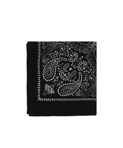 Destin Surl Rectangular Scarf In Black