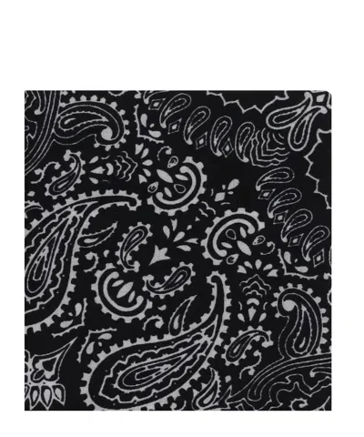Destin Surl Rectangular Scarf In Black