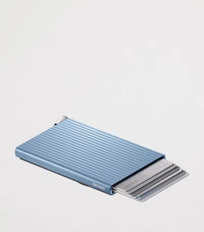 Secrid Aluminium Magsafe Cardprotector In Blue