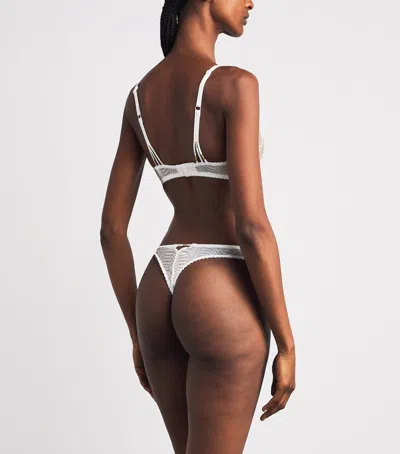 Aubade Vibes Triangle Underwire Bra In White