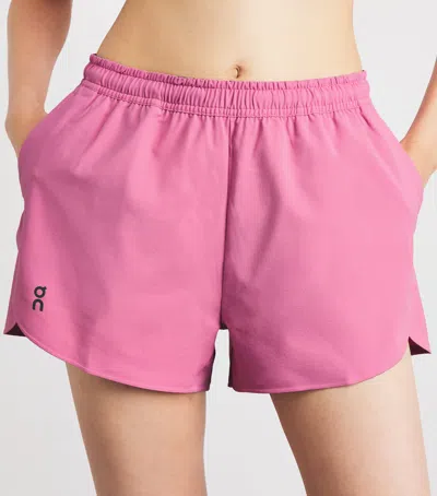 On Train 3" Shorts In Pink