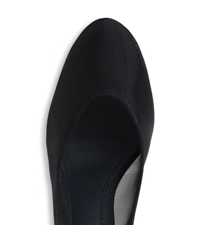 Alaïa Mesh Ankle-strap Pumps 100 In Black