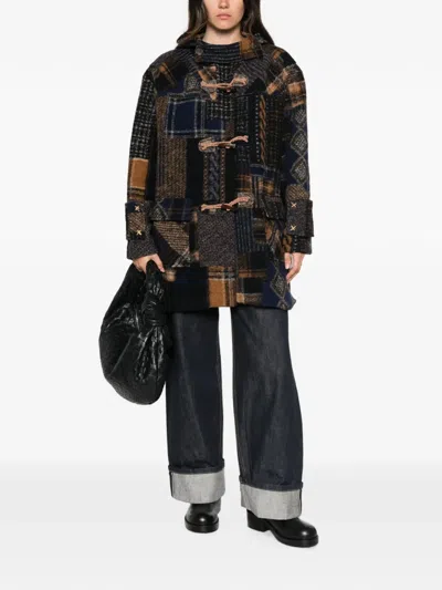 PATCHWORK HOODED JACKET