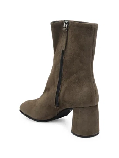 Poeve Thea Suede Ankle Boots In Multi