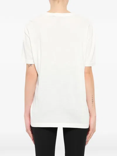 Givenchy Crew Neck Printed T-shirt In Neutral
