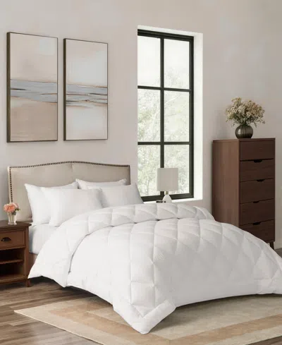 Arch Studio Microfiber Down Alternative Comforter Insert, Twin, Macy's Exclusive In White