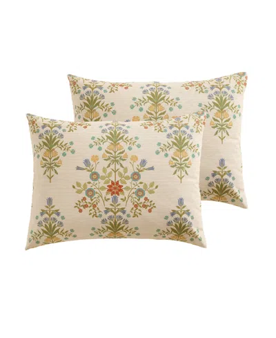 Macy's Elin Damask 9-piece Comforter Set, Queen In Multi