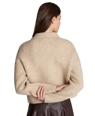 Kenneth Cole Utility Knit Jacket In Neutral