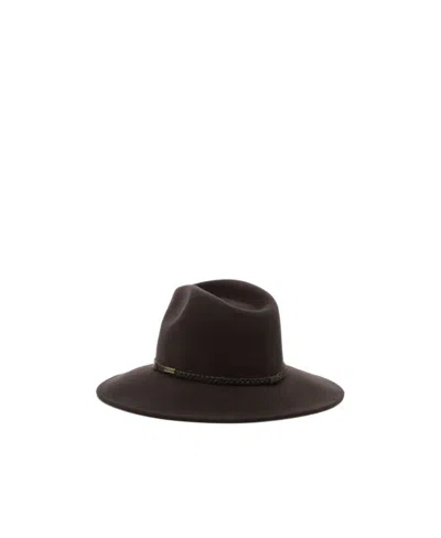 Barbour Logo Fedora Hat In Black