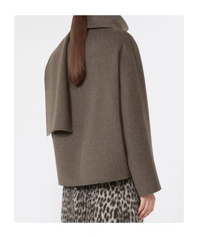 Max Mara Smmkate Jacket In Brown