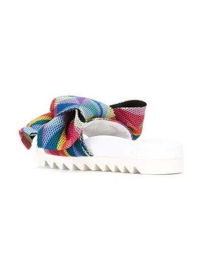 Joshua Sanders Oversized Knot Pool Slides