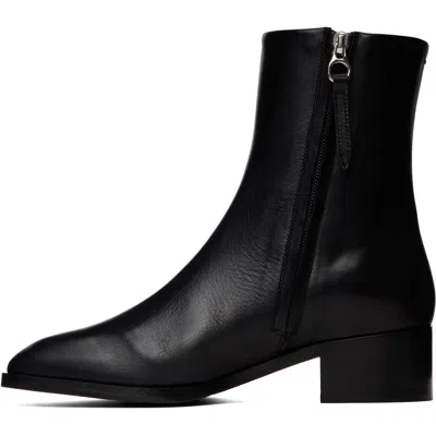 Aeyde Lee 40 Leather Ankle Boots In Black