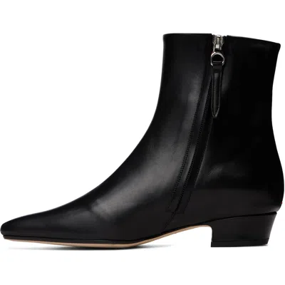 Aeyde Pointed-toe Leather Boots In Black