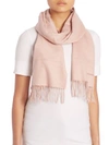 BURBERRY Embroidered Cashmere Scarf