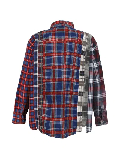 Needles Patchwork Shirt In Multi