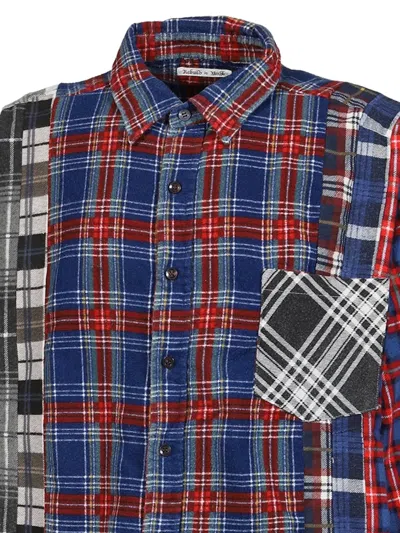 Needles Patchwork Shirt In Multi