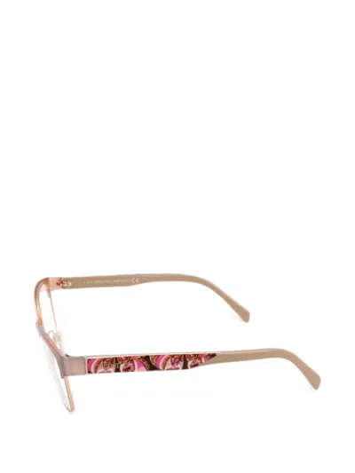 Pucci Cat-eye Glasses In Pink
