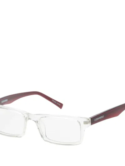 Converse Rectangle-frame Glasses In White