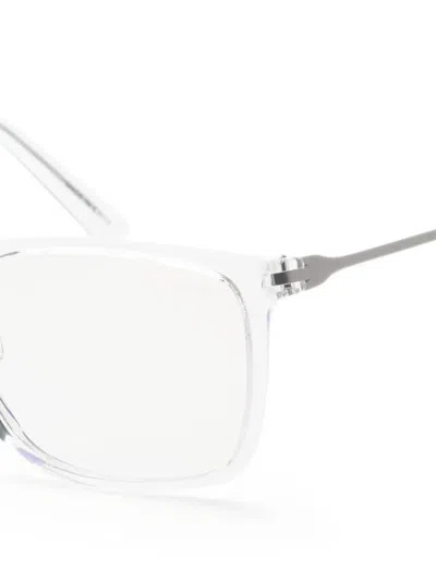 Tumi Square-frame Glasses In White