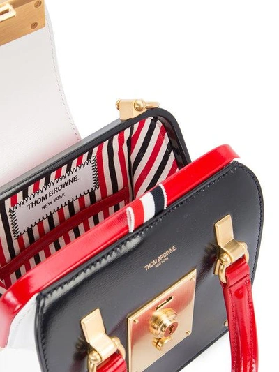 Shop Thom Browne Chain Strap Fun-mix Mrs. Thom Tiny Bag In Red