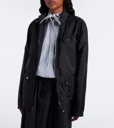 Prada Re-nylon Jacket In Black