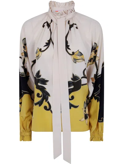 La Doublej Cerere Blouse In Yellow