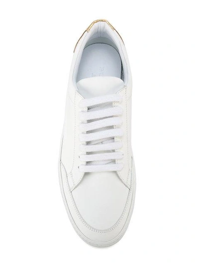 Shop Burberry Lace-up Sneakers