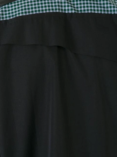Shop Aganovich Scarf Detail Shirt In Black