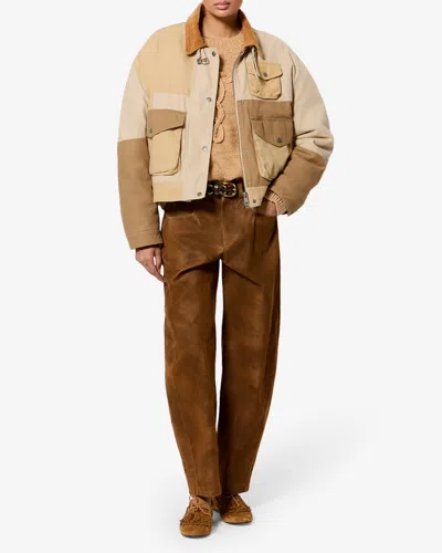 Isabel Marant Étoile Risla Jacket In Beige