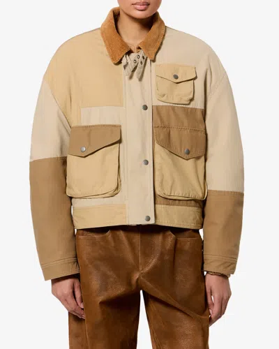 Isabel Marant Étoile Risla Jacket In Beige