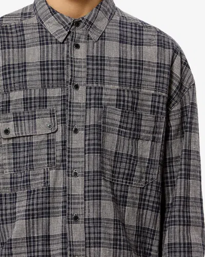 Isabel Marant Vittorio Check-pattern Shirt In Gray