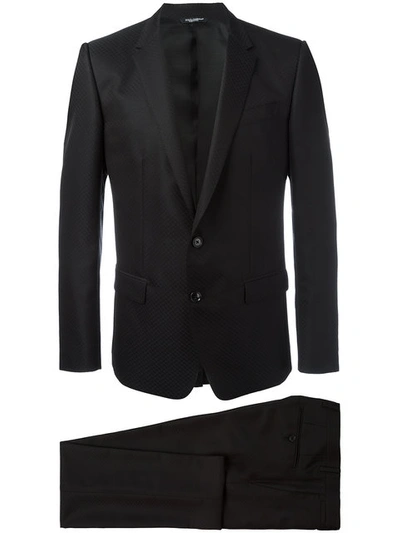 Shop Dolce & Gabbana Classic Dinner Suit In Black