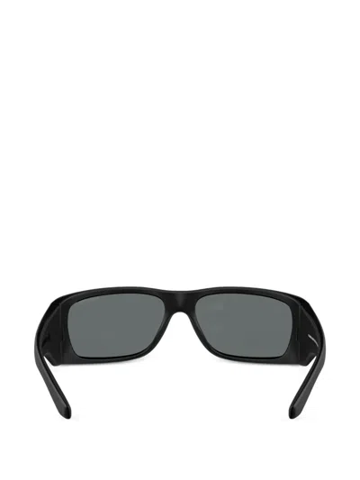 Arnette Flipside Rectangle-frame Sunglasses In Black