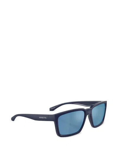 Arnette Plot Twist Square-frame Sunglasses In Blue