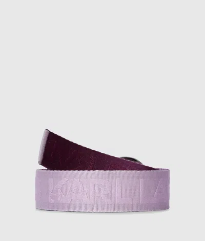Kl Jeans Reversible Webbing Belt