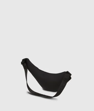 Kl Jeans Coated Technical-leather Sling Bag